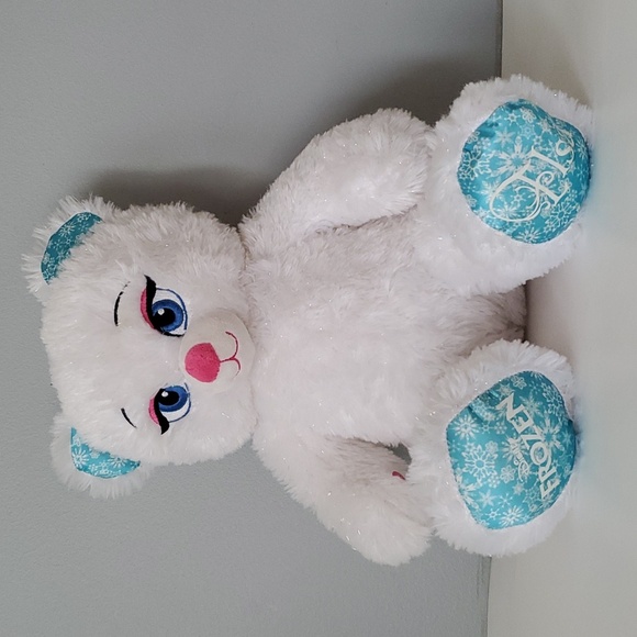 Build a Bear White Disney's Frozen Elsa Stuffed Plush Teddy Bear 16 Inches - Picture 1 of 10
